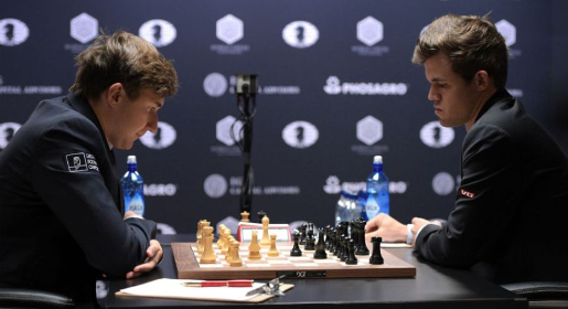Крымчанин Карякин сыграл вничью в четвёртой партии матча за звание чемпиона мира по шахматам