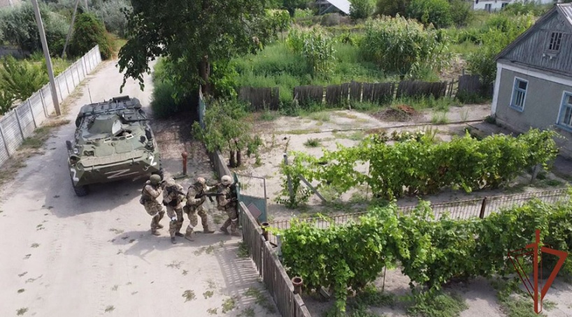 Спецназ Росгвардии ликвидировал украинских диверсантов в Херсонской области
