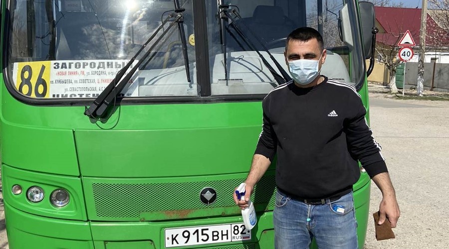 Администрация Симферополя заявила о ежедневной дезинфекции общественного транспорта
