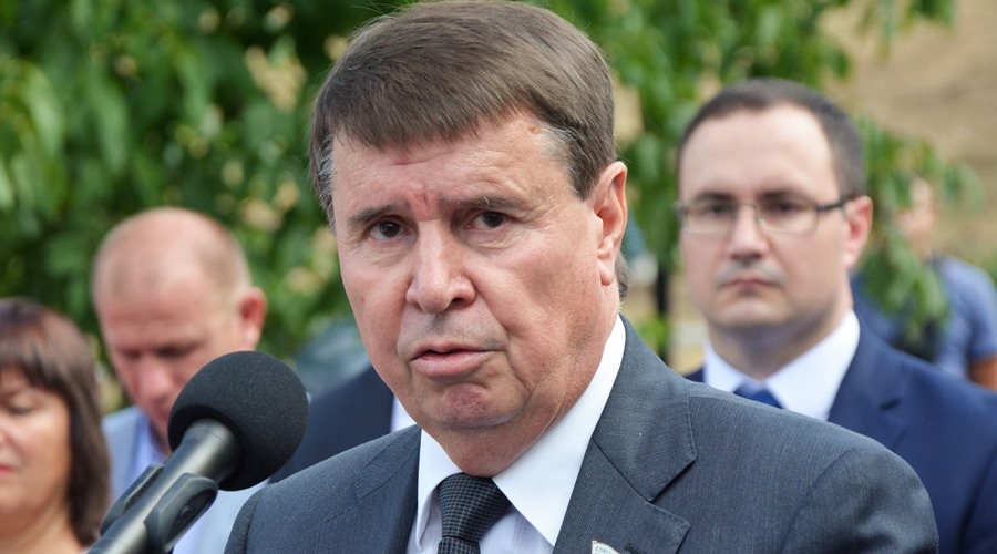 Сенатор от Крыма заявил о подстреканиях США к военным действиям в Донбассе