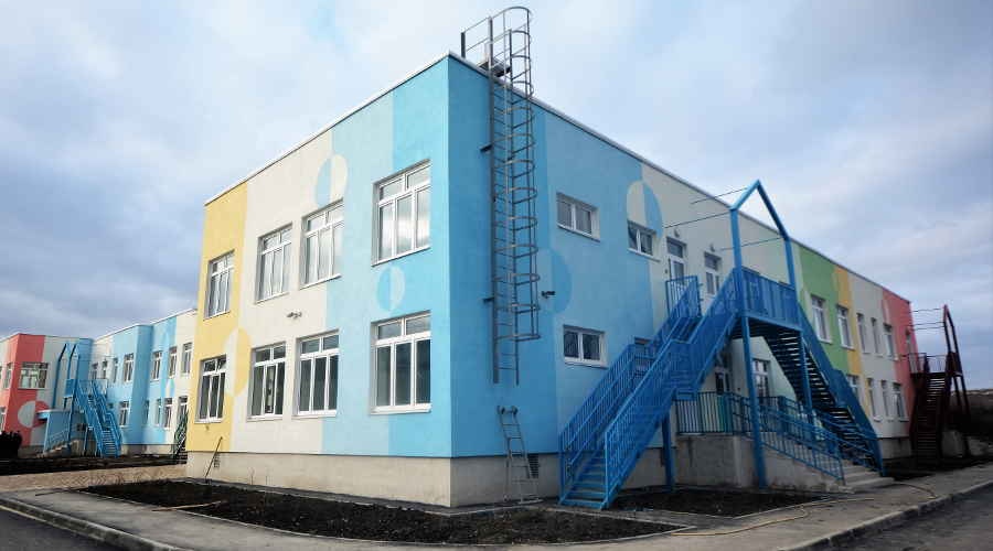 Строившийся по ФЦП детский сад в симферопольском микрорайоне Луговое готов к вводу в эксплуатацию