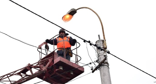 Симферопольский «Город» отчитался о восстановлении освещения на 134 улицах