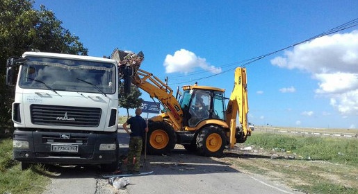 Симферопольский «Экоград» в полтора раза увеличил объем вывоза мусора
