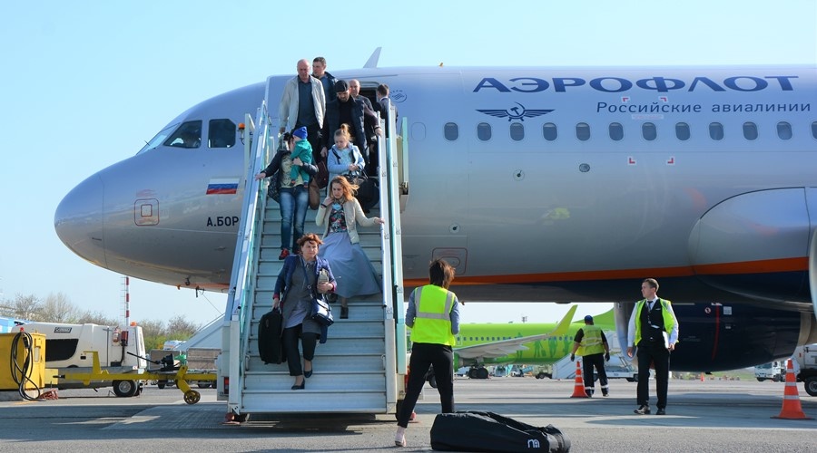 «Аэрофлот» в июне увеличит частоту полетов из Москвы в Симферополь до сотни в неделю