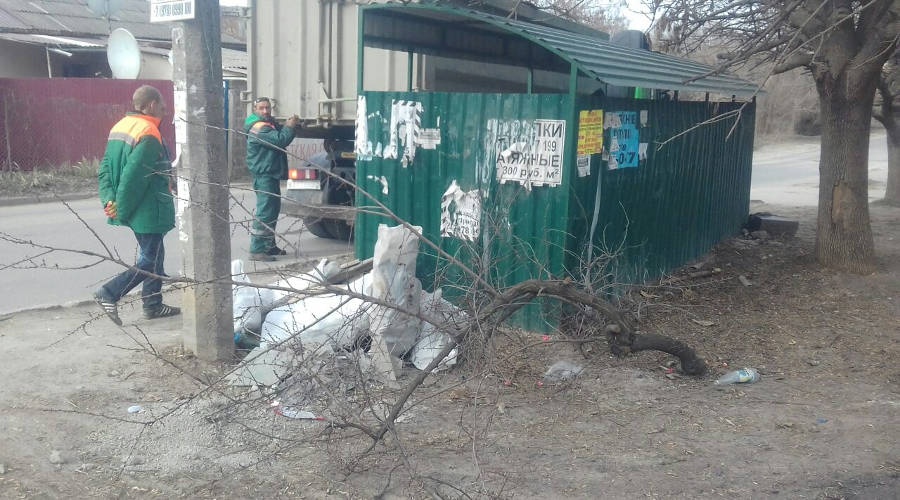 Более 9 тысяч кубометров мусора вывезено за выходные дни из Симферополя