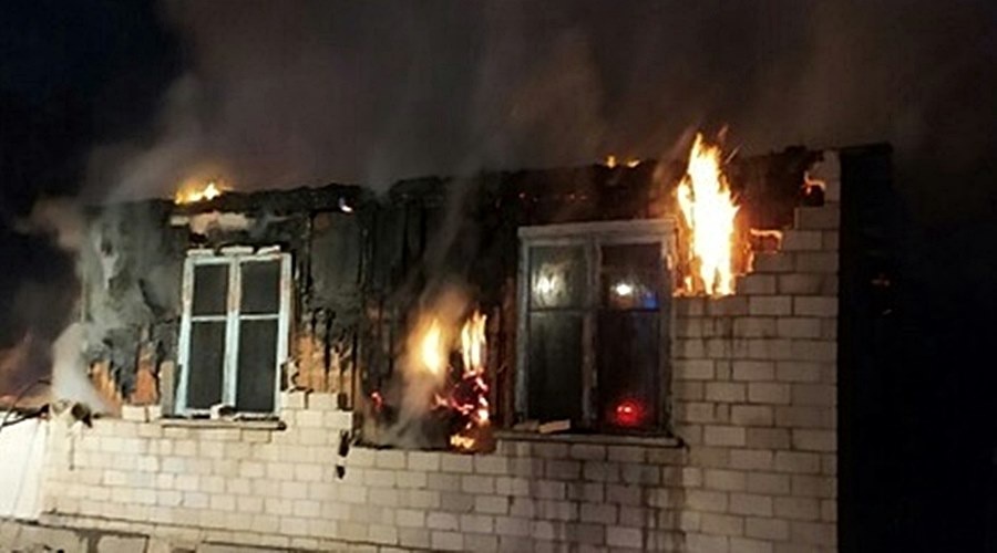 Труп найден на пожаре в общежитии в Кировском районе Крыма