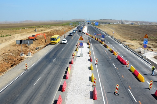 Схема движения на трассе Симферополь – Армянск под Симферополем изменится из-за дорожных работ