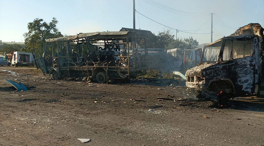 Пять человек погибли в результате обстрела ВСУ автобуса с гражданскими в Херсонской области