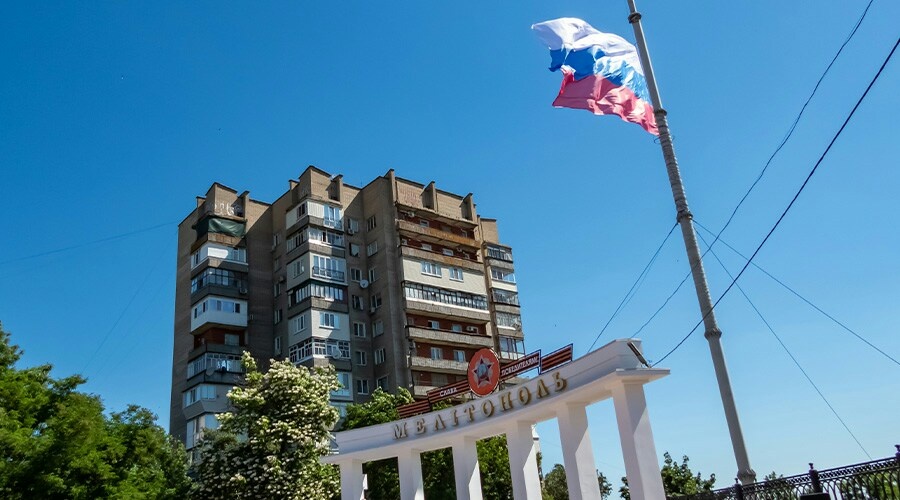 Мелитополь получил первый газ из России через ДНР