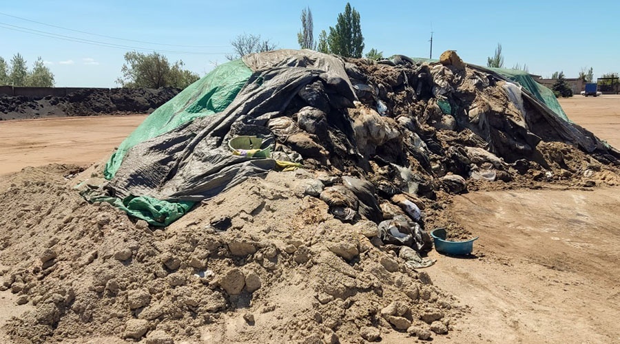 В Крыму провели работу по обезвреживанию отходов мазута