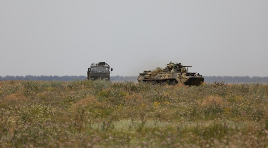 Крымские военные задействованы в масштабном учении на юге России