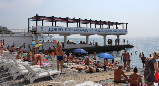 Пляж «Массандровский» обеспечил все условия для отдыха людей с ограниченными физическими возможностями – рабочая группа по мониторингу (ФОТО)