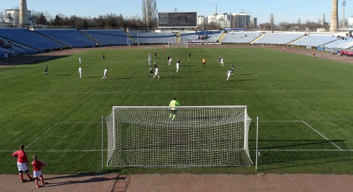 «Севастополь» победил «Евпаторию», уступая ей по ходу игры 0:3 в 14-м туре чемпионата Премьер-лиги КФС