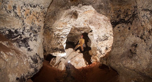 Строители «Тавриды» закрыли от любопытных вход в найденную пещеру с останками мамонтов