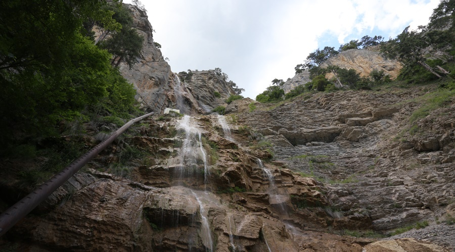 Самый высокий водопад Крыма открыли для туристов
