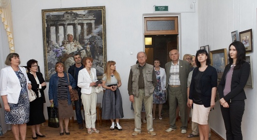 Выставка, приуроченная к 100-летию крымского художника Бортникова, проходит в Симферопольском художественном музее