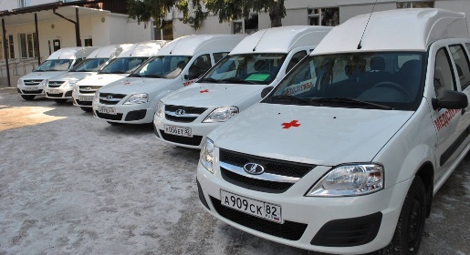 Бахчисарайский район получил шесть новых автомобилей «скорой помощи»