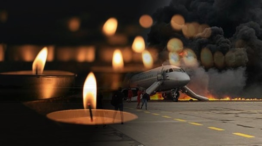 Крымчане выражают соболезнования в связи с авиакатастрофой в аэропорту Шереметьево