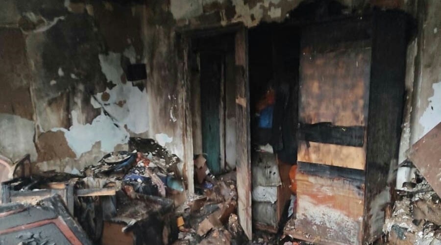 Один человек погиб на пожаре в доме в Первомайском районе Крыма