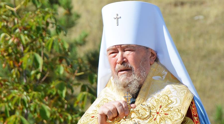 Патриарх Кирилл наградил митрополита Симферопольского и Крымского Лазаря орденом святителя Иннокентия