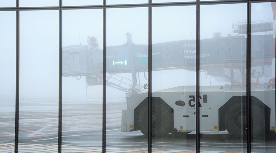 Туман стал причиной задержки рейсов в аэропорту Симферополя