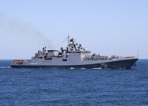 Экипаж фрегата Черноморского флота «Адмирал Эссен» завершает подготовку к выходу на стрельбы в море