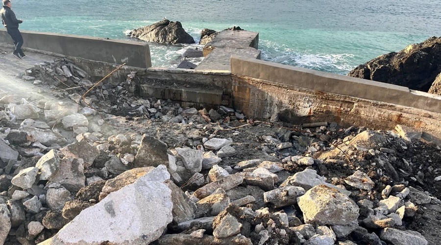 Ноябрьский шторм в Крыму повредил более 90 берегоукрепительных сооружений