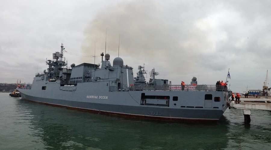 Фрегат «Адмирал Эссен» прибыл в Севастополь из Средиземного моря