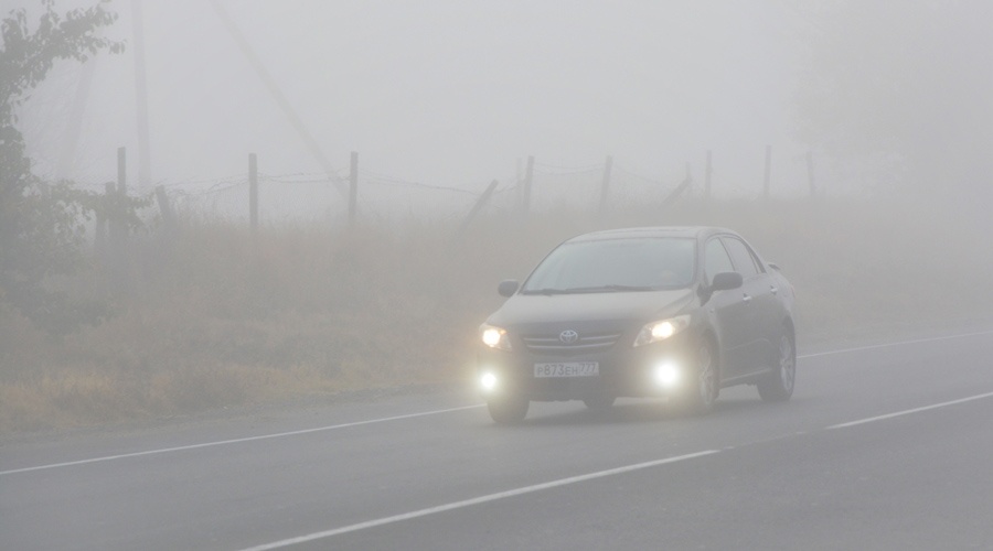Ночной туман задержал прибытие и отправку самолётов в аэропорту Симферополя