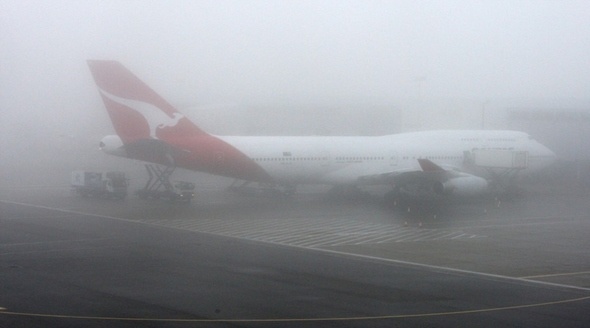 Четыре рейса задерживаются в аэропорту Симферополя из-за тумана 
