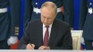 Путин подписал договоры о вхождении в состав РФ 4 новых регионов