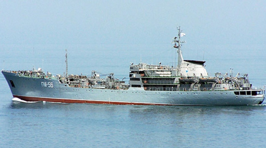 Плавмастерская ЧФ возвращается в Севастополь из Средиземного моря