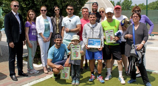 Призёры любительского турнира по теннису определены в Евпатории
