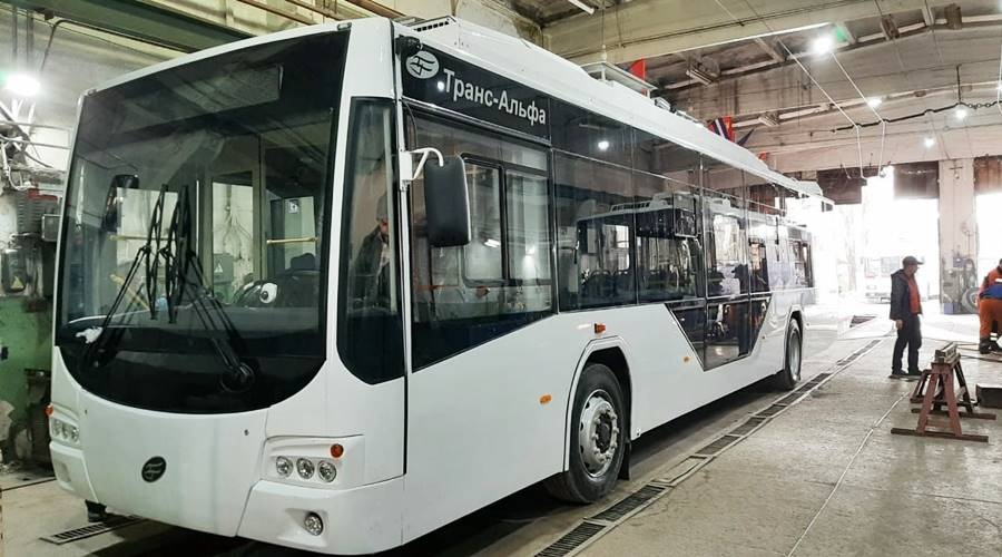 «Крымтроллейбус» получил первый из 27 новых вологодских троллейбусов