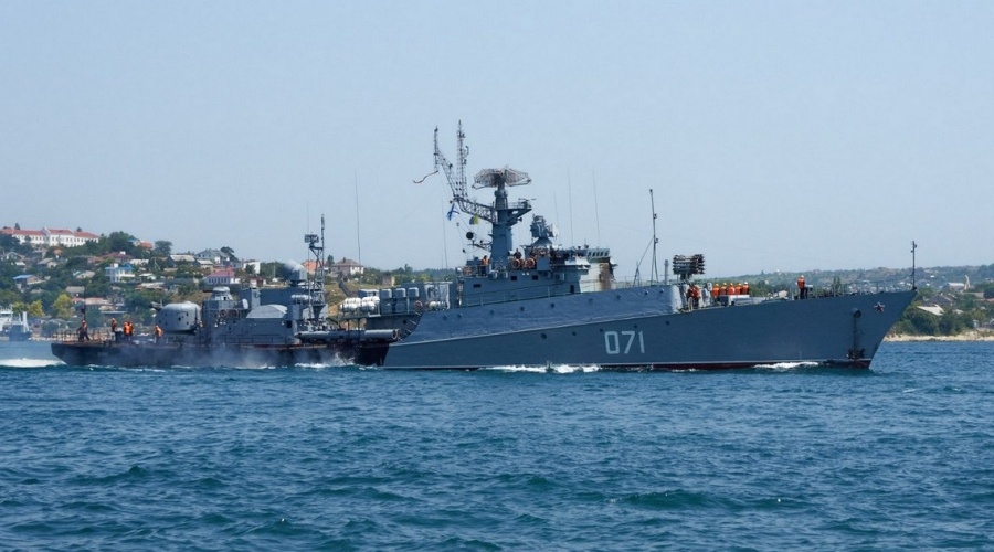 Малые противолодочные корабли ЧФ проведут артиллерийские стрельбы в Черном море