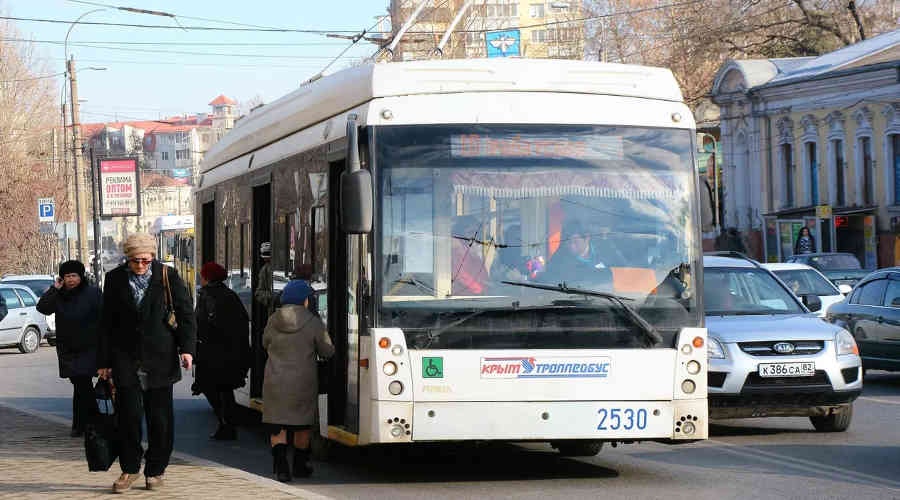 Троллейбусы в Симферополе 7 мая на полдня изменят схему движения