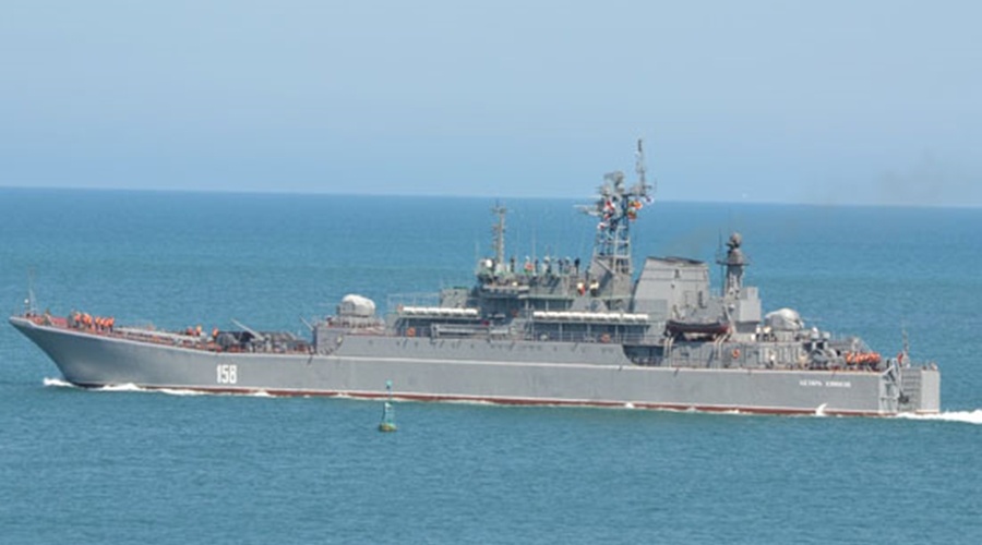 Десантные корабли ЧФ вернулись в Севастополь после совместных с подразделениями ВДВ учений