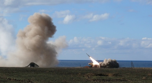 Украина начала ракетные стрельбы из «Буков» над Чёрным морем вблизи Крыма