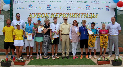 Призёры юношеского «Первенства Керкинитиды» по теннису определены в Евпатории