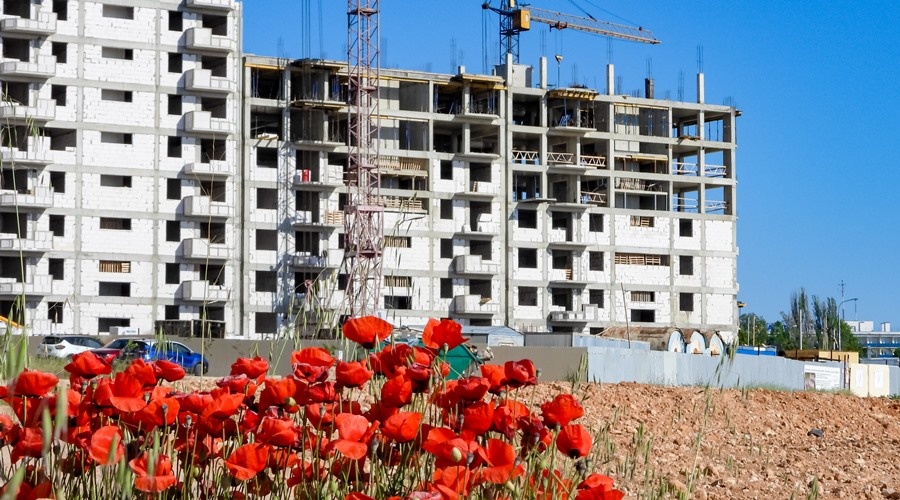 Симферополь за 10 месяцев выполнил 60% всего объема строительных работ в Крыму