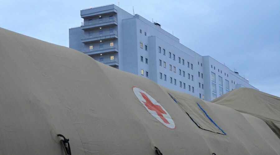 Военные приступают к пусконаладочным работам в ковидных госпиталях в Крыму
