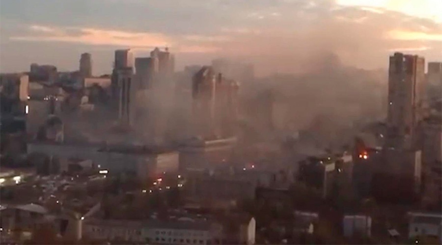 Взрывы прогремели в Киеве и других городах Украины