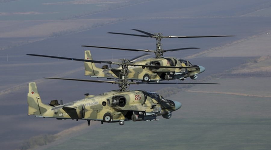 Обновленные Ка-52 «Аллигатор» поступили в Южный военный округ