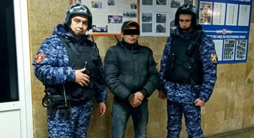 Бойцы Росгвардии задержали в Алупке находящегося в федеральном розыске россиянина