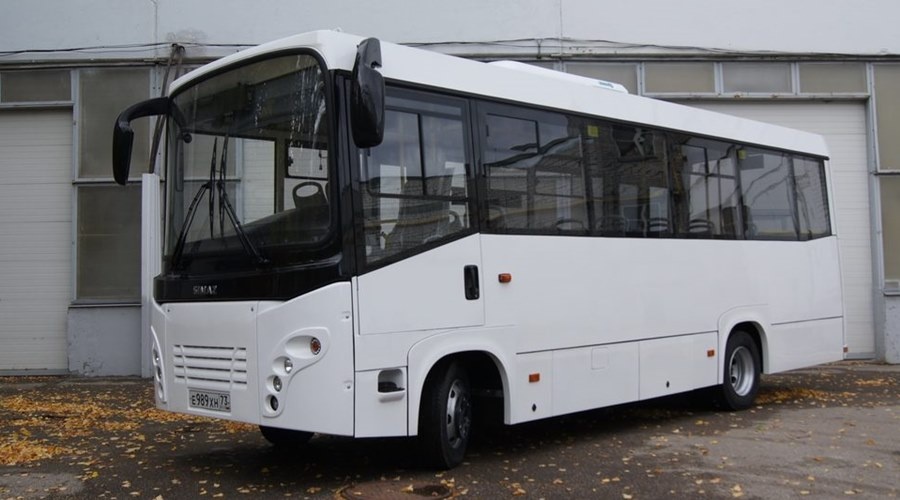 Ульяновский автобус проходит испытания в условиях Большой Ялты