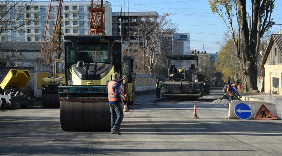 Более половины объема капремонта дорог выполнено в Симферополе