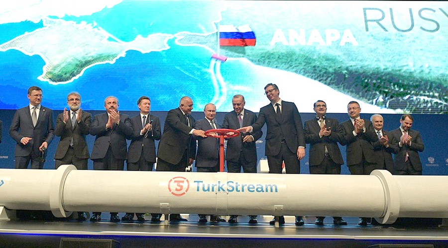 Украина пожаловалась на снижение транзита российского газа из-за «Турецкого потока»