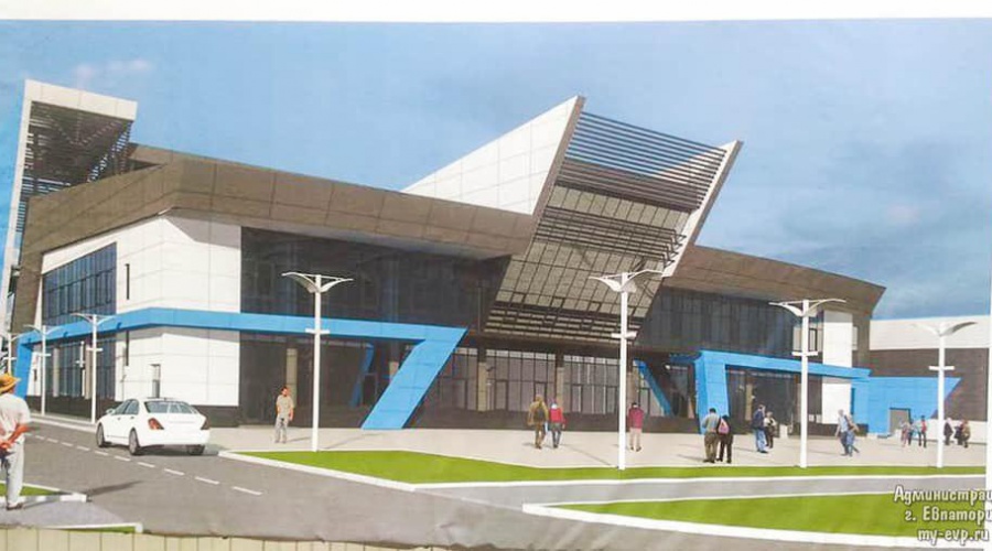 Реконструкция здания евпаторийского Дворца спорта начнется в апреле