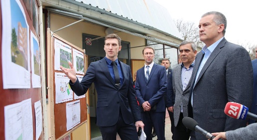 Аксёнов пообещал в следующем году заложить в бюджет 320 млн руб на строительство нового общежития для училища олимпийского резерва (ФОТО)