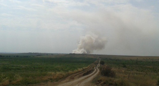  Полигон ТКО загорелся в Бахчисарайском районе (ФОТО, ВИДЕО)